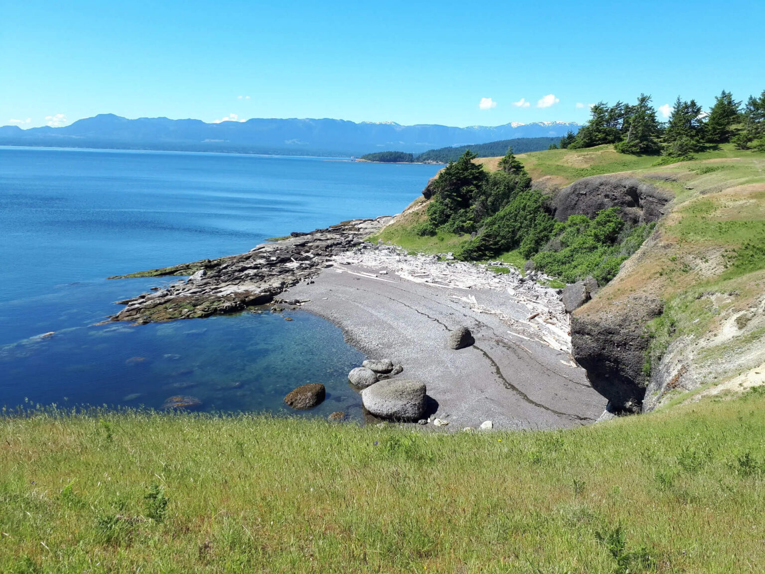 Hornby Island Tribune Bay Campsite